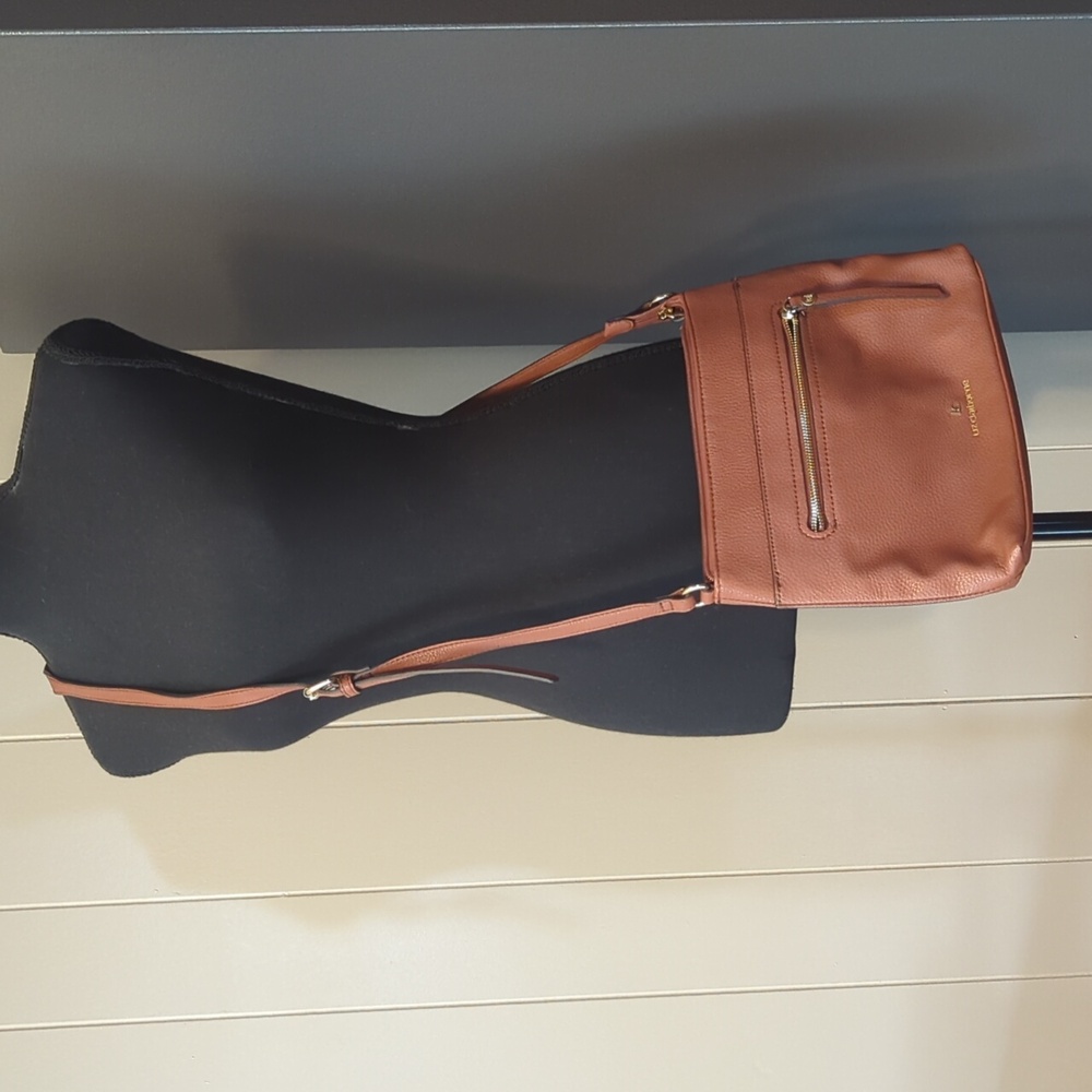 Liz Claiborne Brown Crossbody Bag